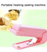 Plastic bag sealer portable and mini