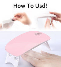 Professional nail polish dryer.