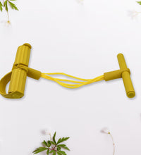 Strong pull string exerciser for body resistance workouts.