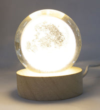  3D Crystal Ball Night Light