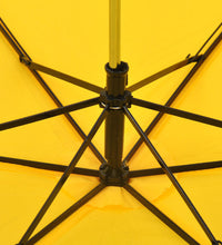 Compact banana umbrella, foldable design, stylish accessory.