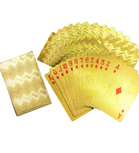 Luxury gold poker cards, premium quality and design