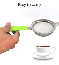 Coffee strainer with stainless steel mesh