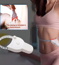 Fitness tape for measuring body dimensions and more.