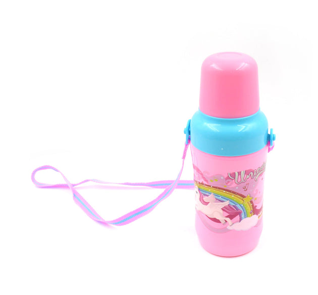 500ml insulated sports water bottle with straw