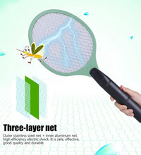 Rechargeable electric mosquito killer racket