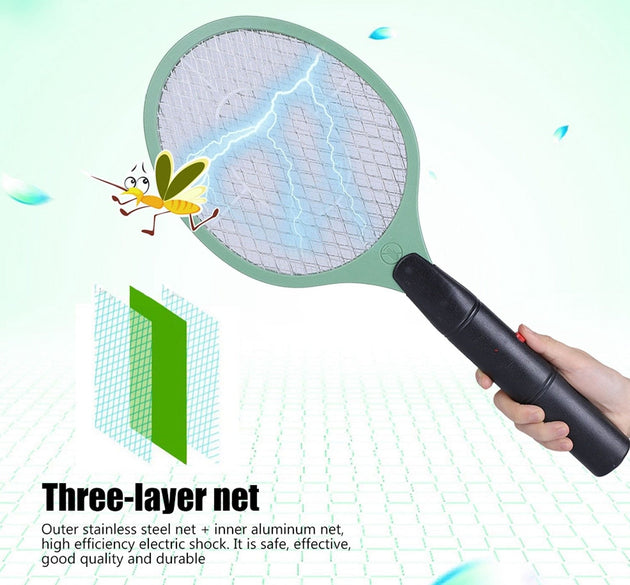 Rechargeable electric mosquito killer racket