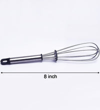 8-inch balloon whisk for whipping and frothing