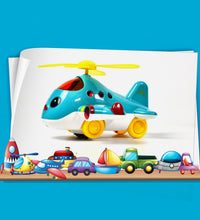 Toy plane with sound effects