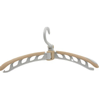 Compact 360° rotating clothes hanger, portable