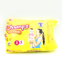 Compact diaper pants with leakproof protection, ideal for travel with infants.