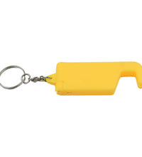 Multicolor 2 in 1 Plastic Keychain