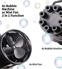 Fun bubble gun toy with multiple openings and engaging design