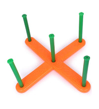 Kids’ ring toss game set.