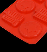 Versatile 6-cavity silicone mold tray for baking