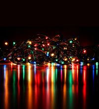 Indoor and outdoor LED string lights, multi-color