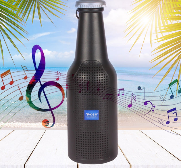 Bottle-shaped speaker