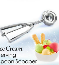 Ice cream serving spoon