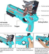 Kids' airplane shooting toy