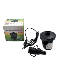 Electric air pump for inflating and deflating