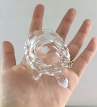 Decorative crystal turtle for Vastu Shastra and Feng Shui