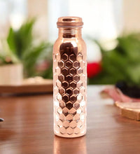 Ornate Copper Water Bottle