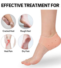 Silicon heel socks