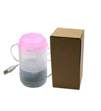 Mini humidifier with essential oil option, portable