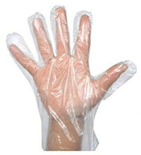 Disposable gloves close-up