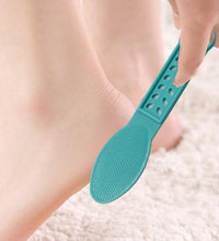 Foot scrubber for foot care.