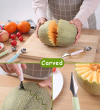 Fruit and vegetable carving knife