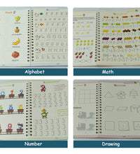 Magic copybooks for kids' learning and practice