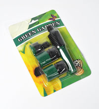 Hose nozzle connector set