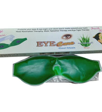 Plush eye mask for dark circles and relaxation