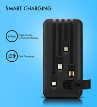 Charging Power Bank with built 4 in 1 USB with Mobile Holder