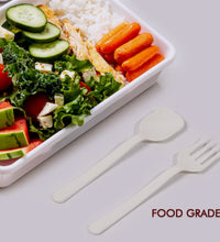 Plastic cutlery for catering and home use