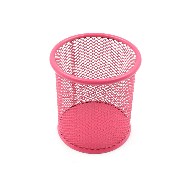 Metal Mesh Pen Holder for Desk (1 Pc): Pen Stand, Pencil Organizer, Stationery Storage