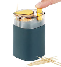 Automatic pop-up toothpick dispenser, thickening container for safe storage.