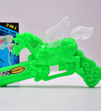 Laser light effect toy gun for kids, bright colors