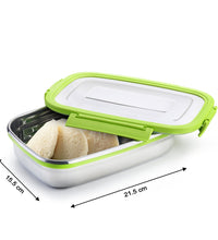 Ganesh Junior stainless steel lunch pack for convenient meal storage