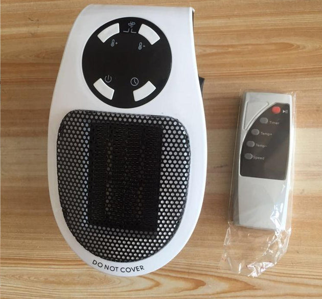 Portable electric mini heater for quick warmth