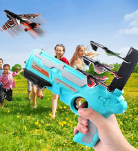 Airplane launcher with foam planes