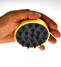 Massaging shampoo brush for scalp