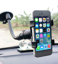 Flexible mobile stand with 360-degree adjustment