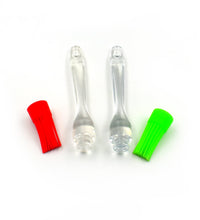 Silicone oil brush set for kitchen use