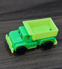 Dumper truck toy in action