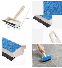 Multifunctional cleaning brush for grout and tiles