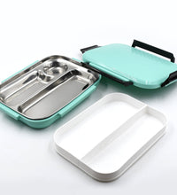 Premium quality lunch box conveys high standards of materials.