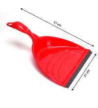 Dustpan set with brush for quick cleanups.