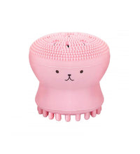 Facial massager with octopus design, made of silicone for effective skincare.